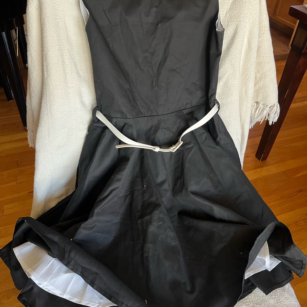 Girl’s size 14 Black dress w/ White Lining